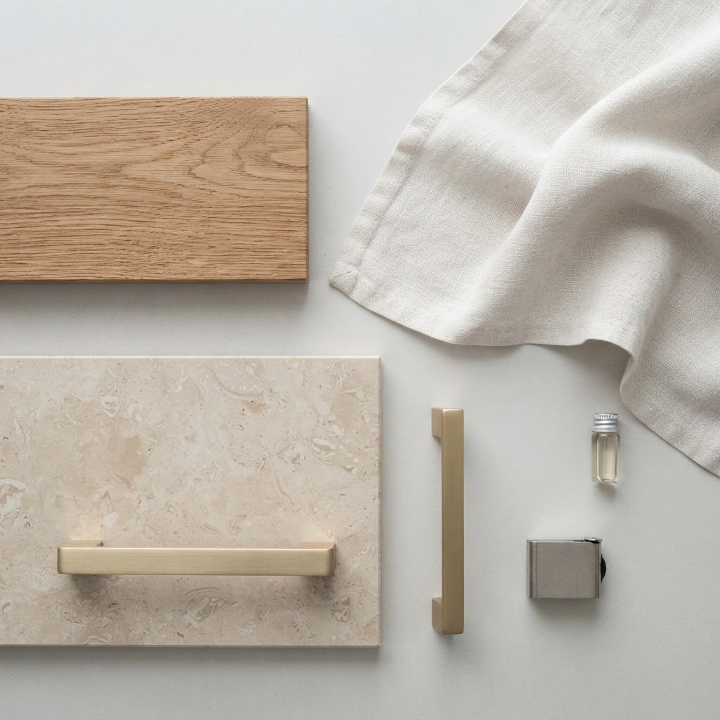 Interior material samples